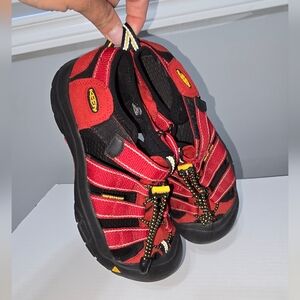 KEEN Unisex Red Sandals